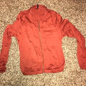 Burnt Orange Zip up